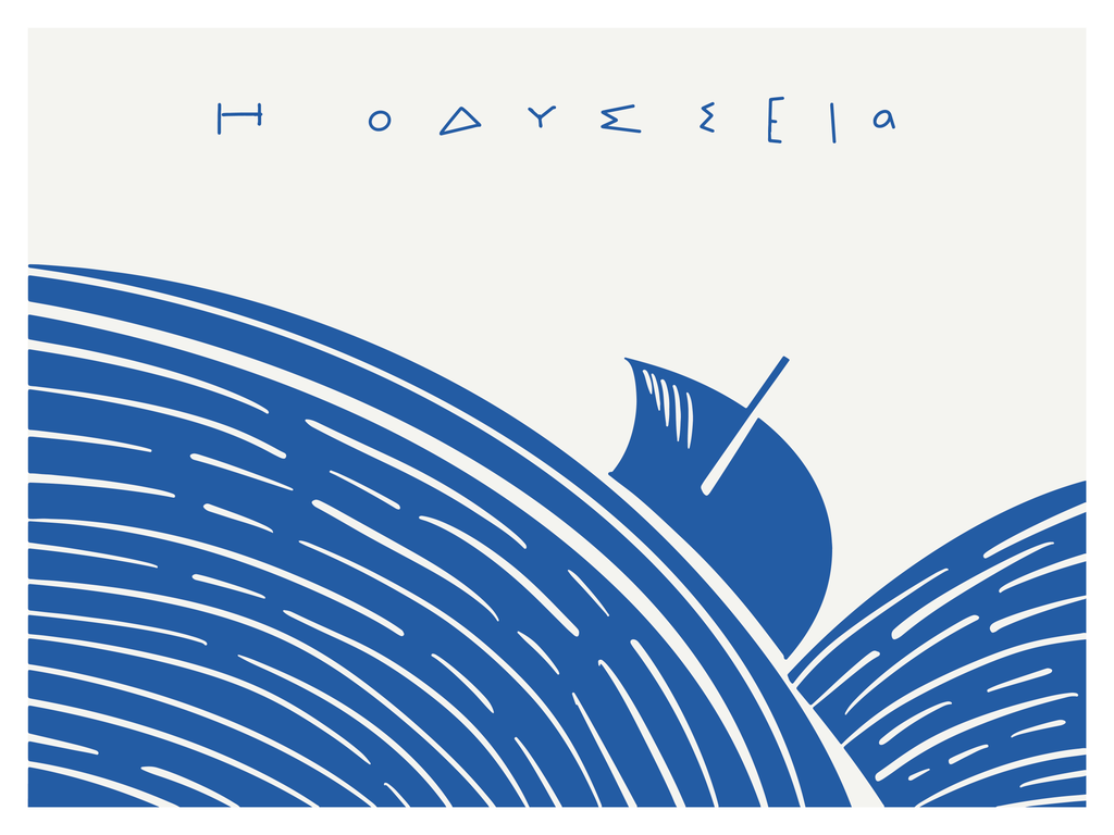 Card Postal - The Odyssey