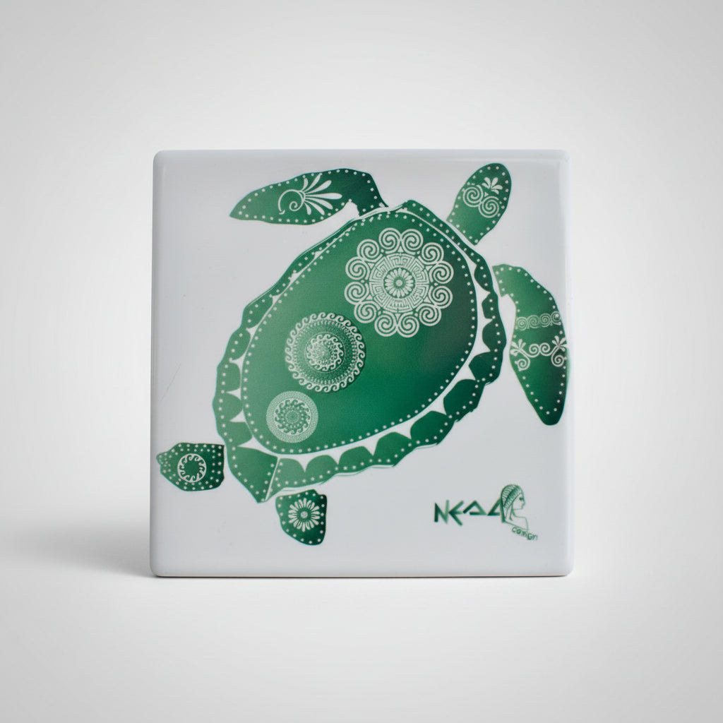 Ceramic coaster - Turtle