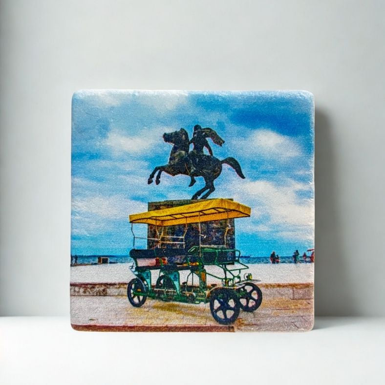 Marble Magnet - Alexander The Great