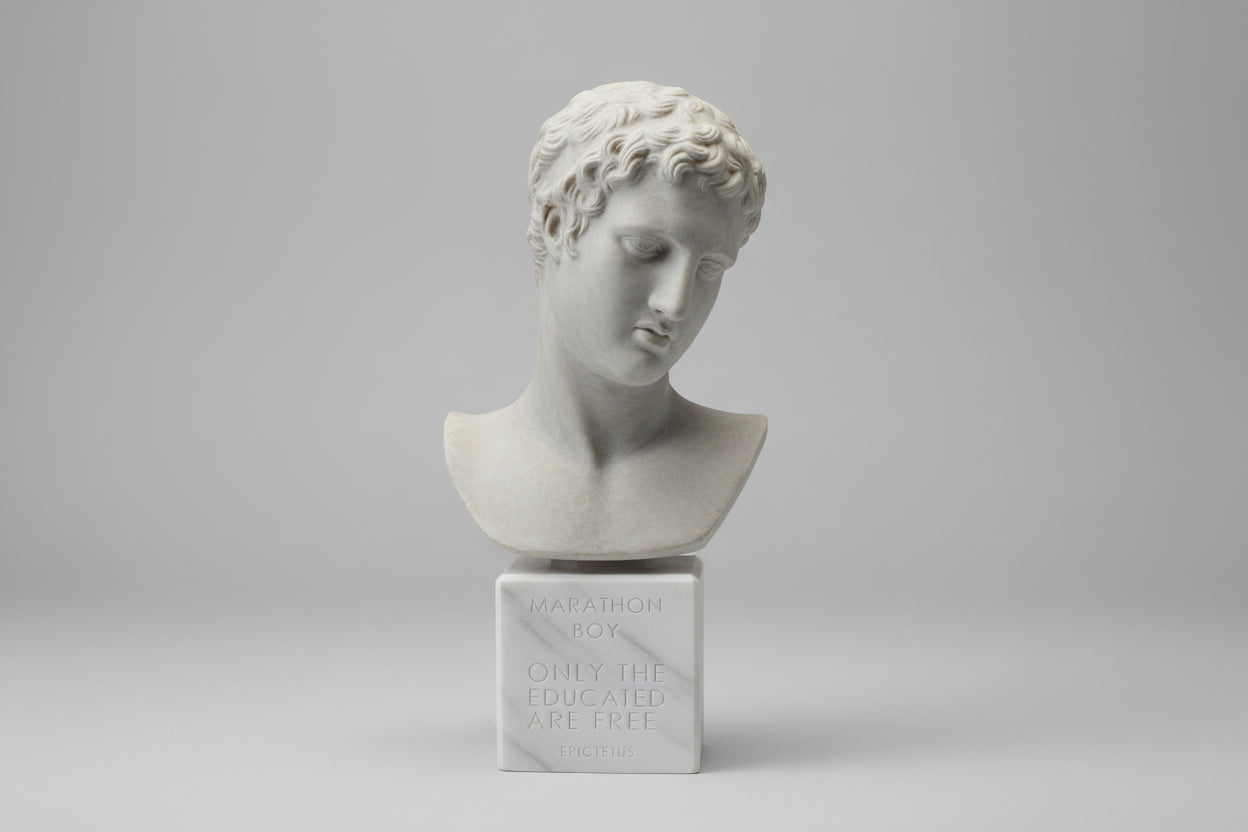 Ceramic Statue - Marathon Boy