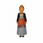Magnet - Traditional Costumes Female Figures