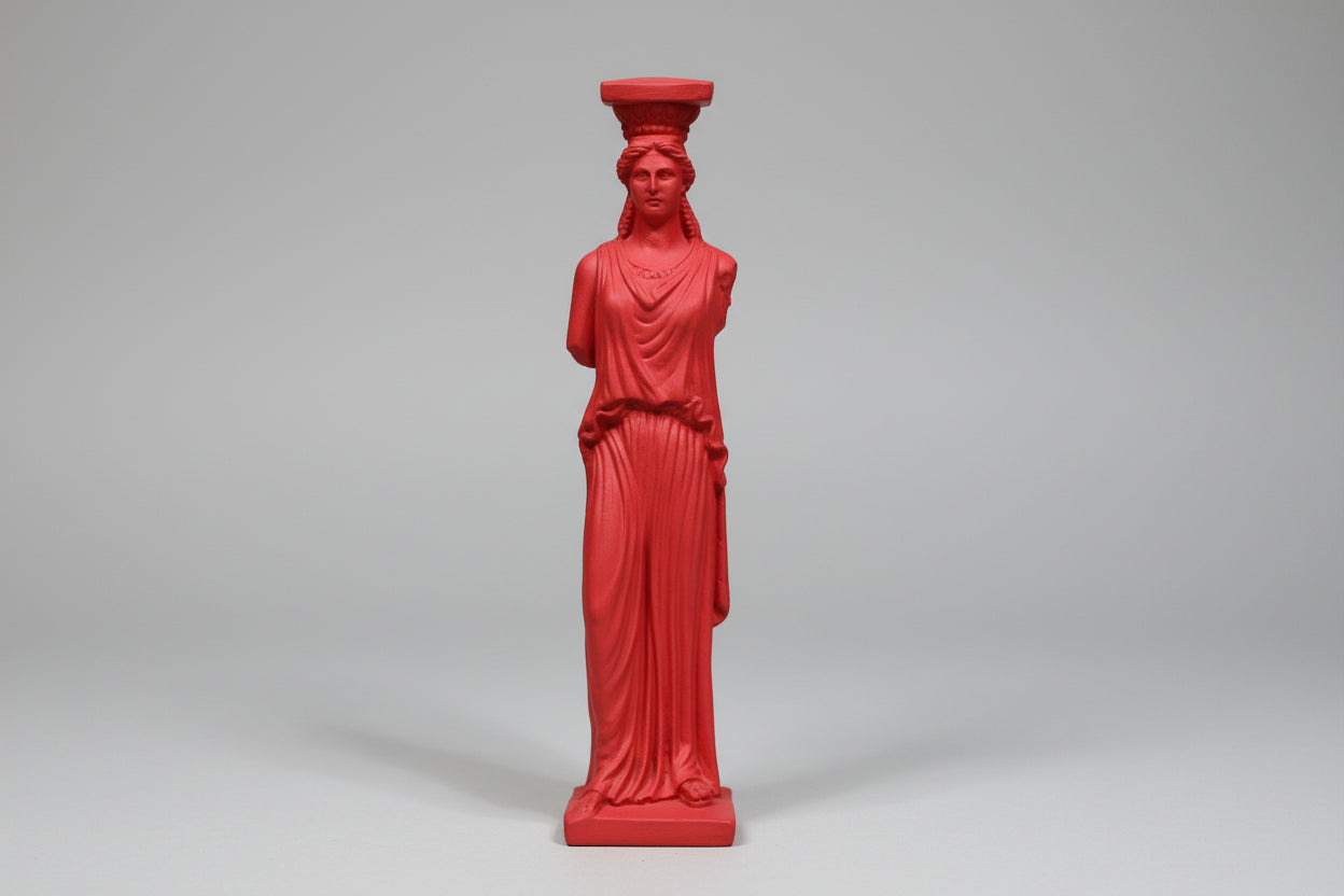 Ceramic Statue -Caryatid