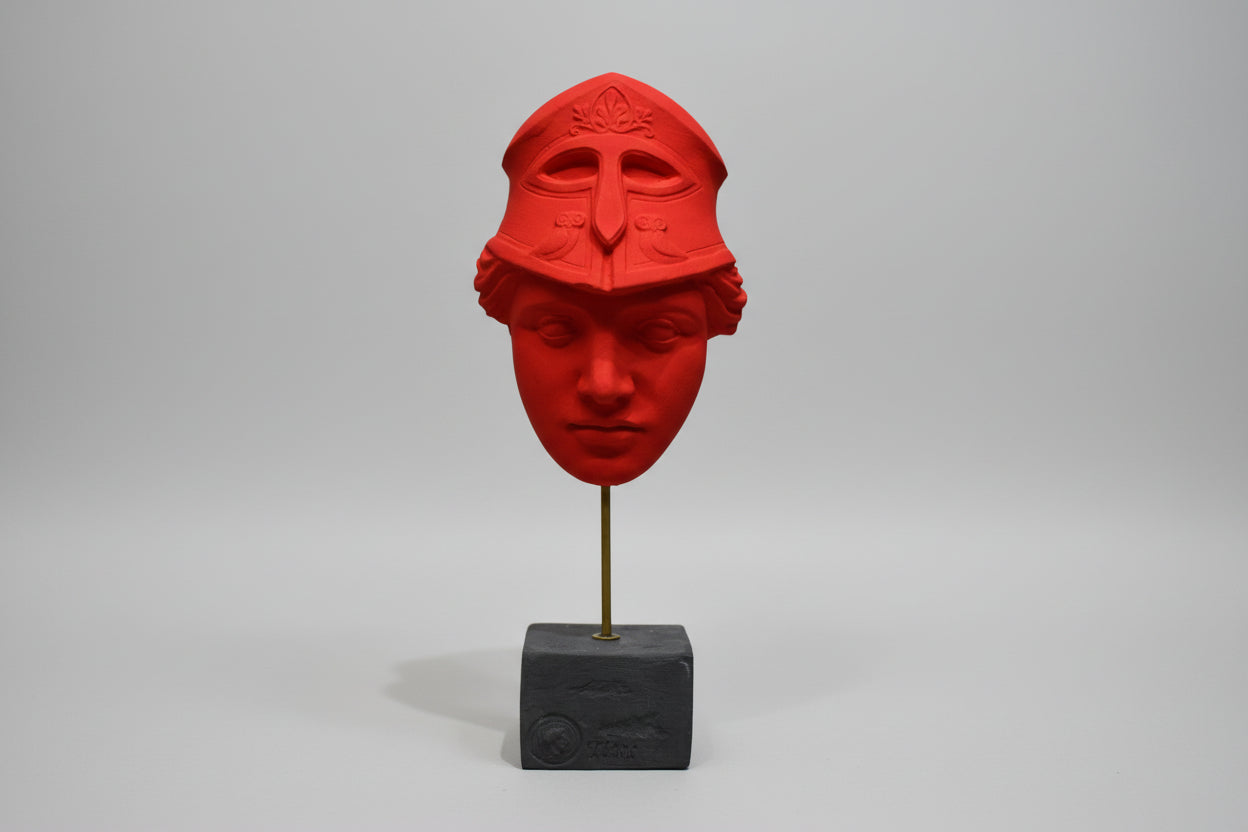 Ceramic Statue - Mask of Athena