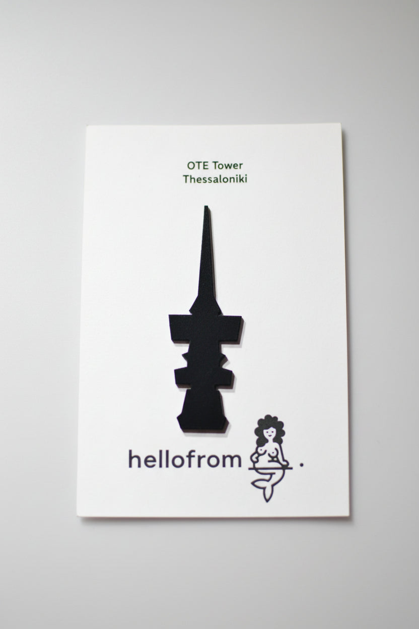 Magnetic Bookmark - The OTE Tower