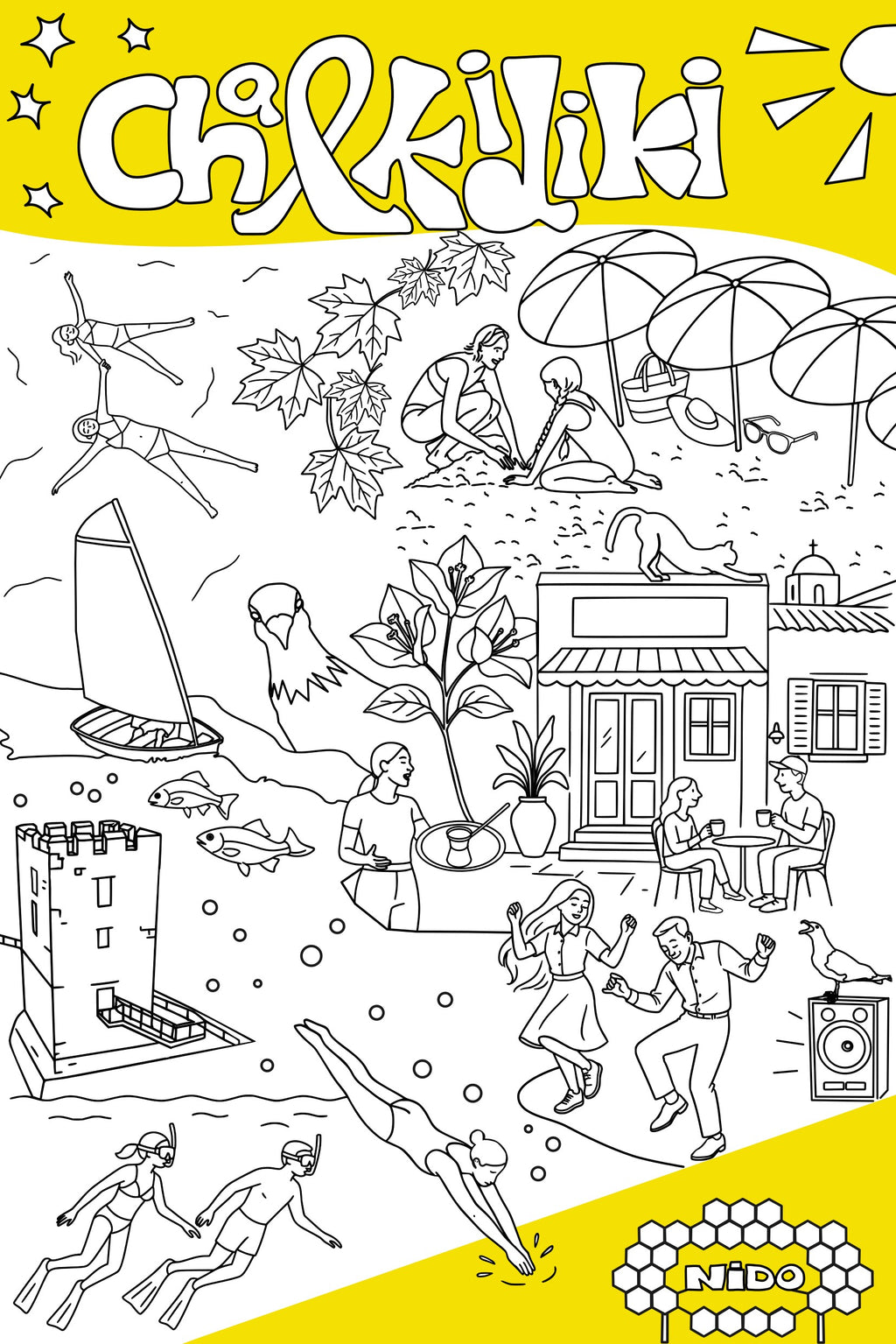 Colouring - Mini Posters