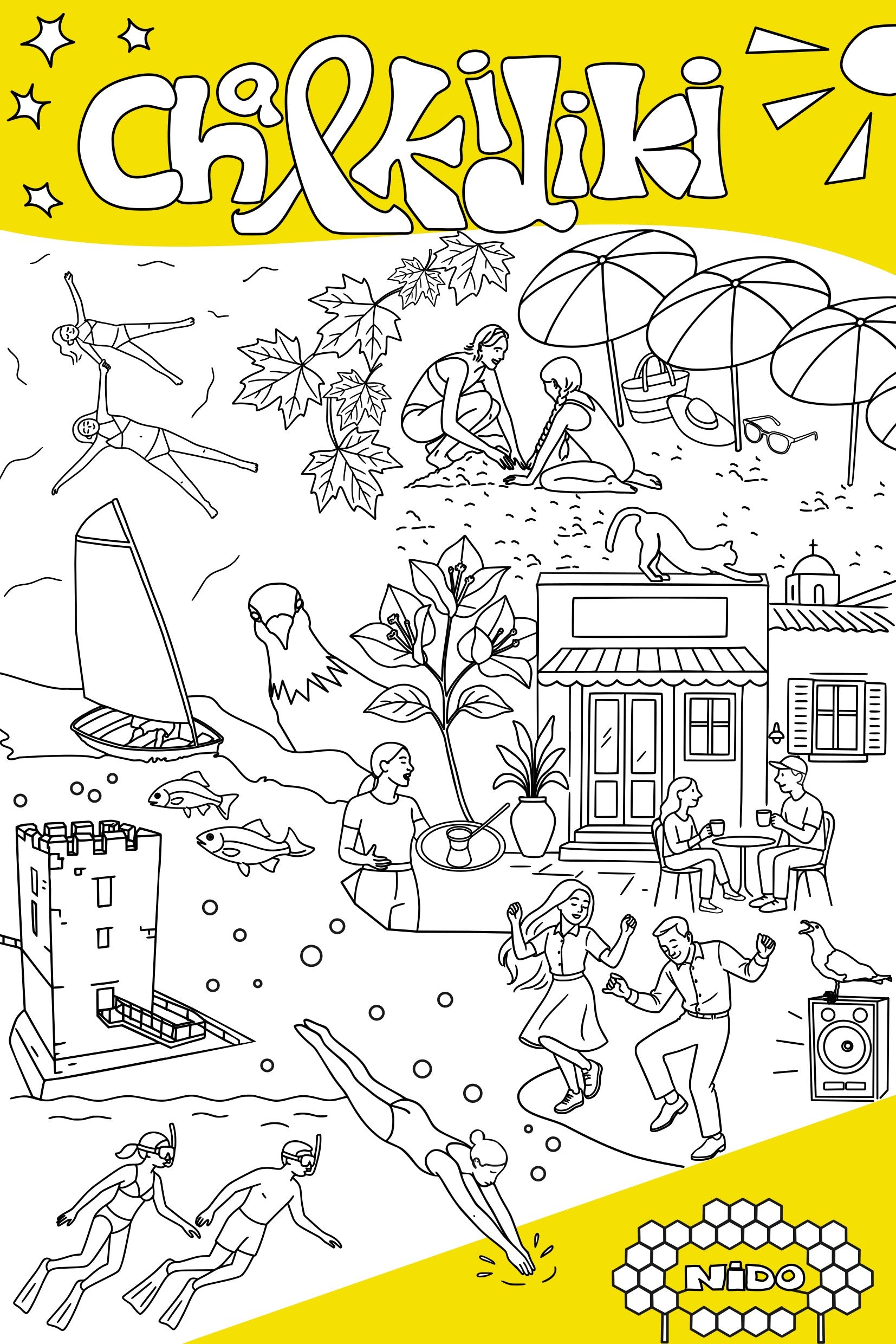 Colouring - Mini Posters