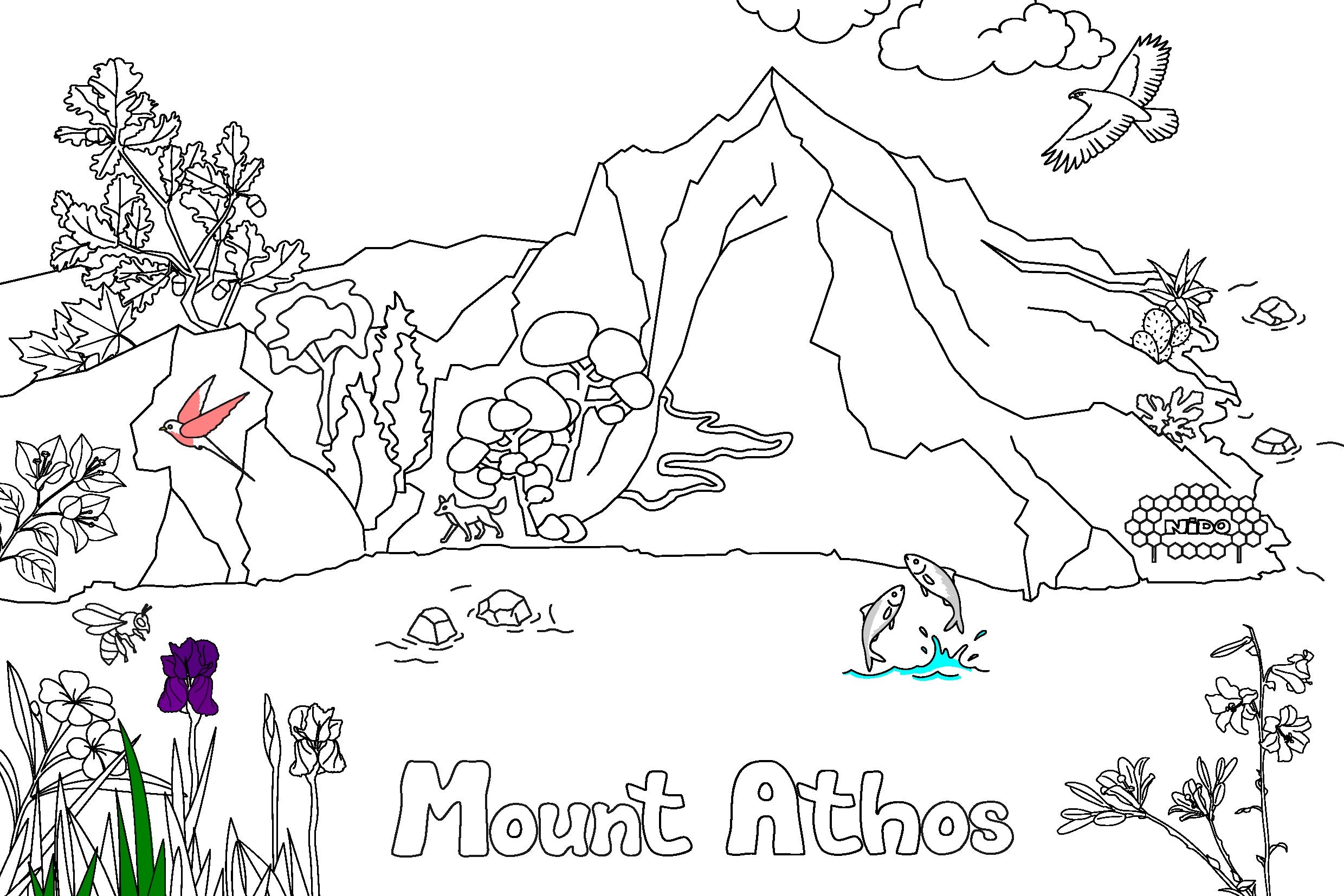 Colouring - Mini Posters