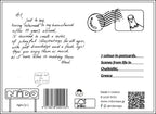 Colouring - Set of Card Postal