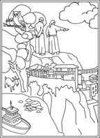 Colouring - Set of Card Postal