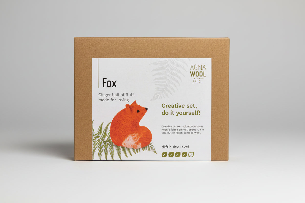 Needle Felting Kit - Fox