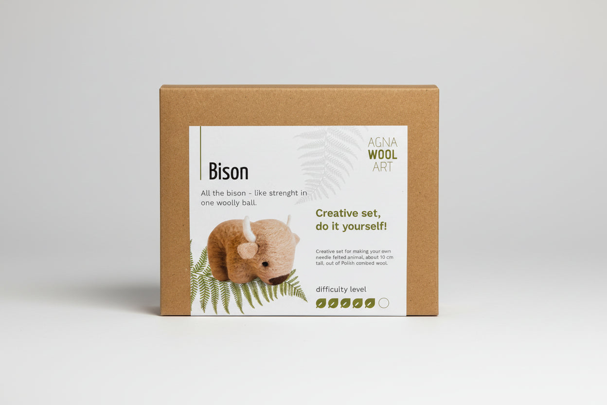 Needle Felting Kit - Bison