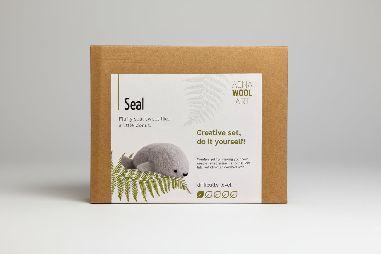 Needle Felting Kit - Seal
