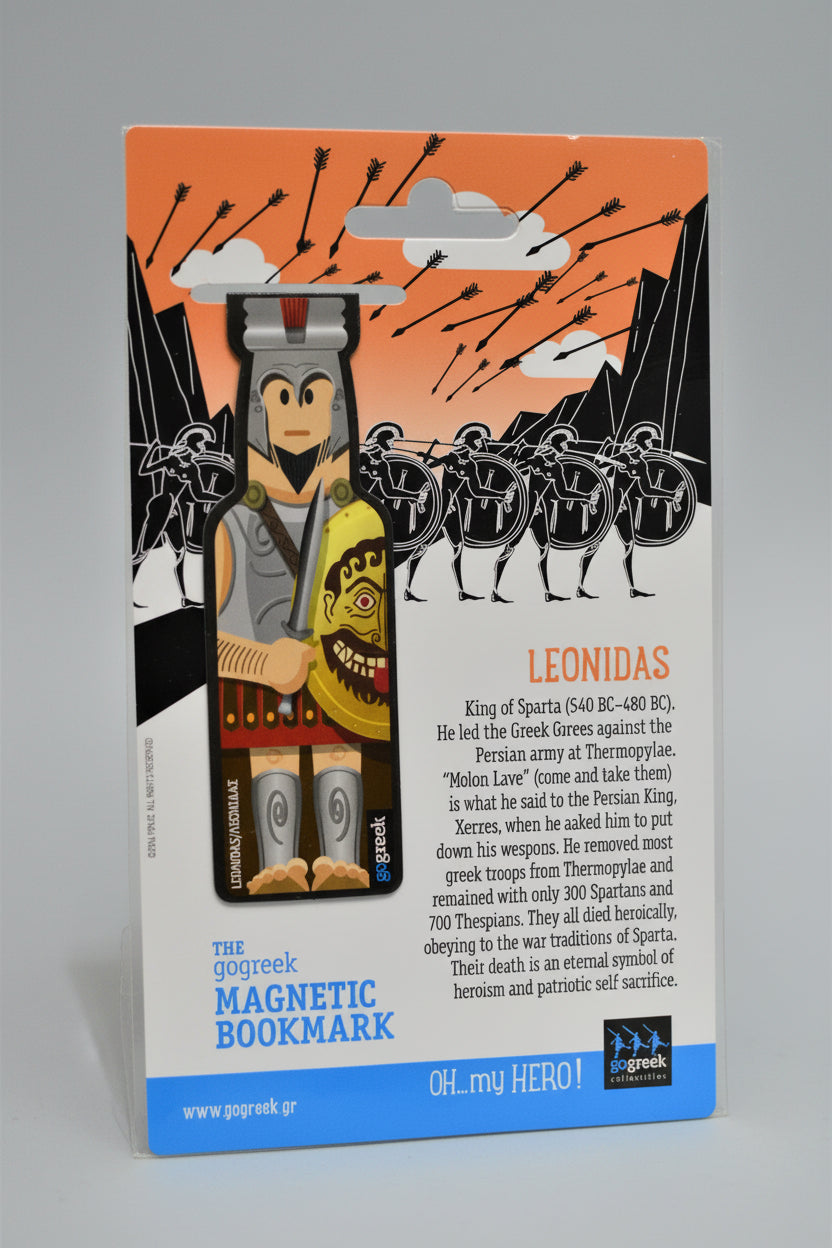 Magnetic Bookmark - Leonidas