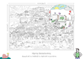 Colouring - Map of Thessaloniki