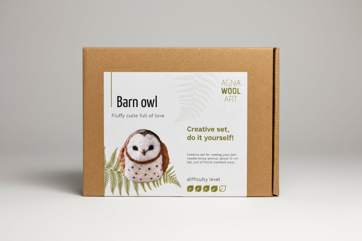 Needle Felting Kit - Owl