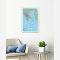 Scratch Off - Map of Greece