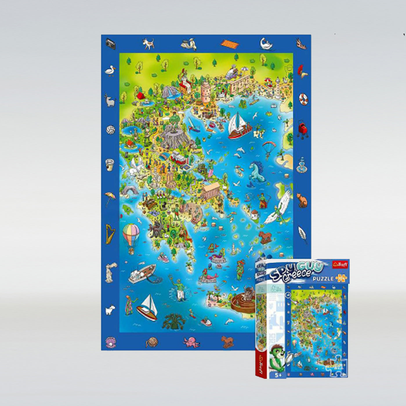 Puzzle - Map of Greece