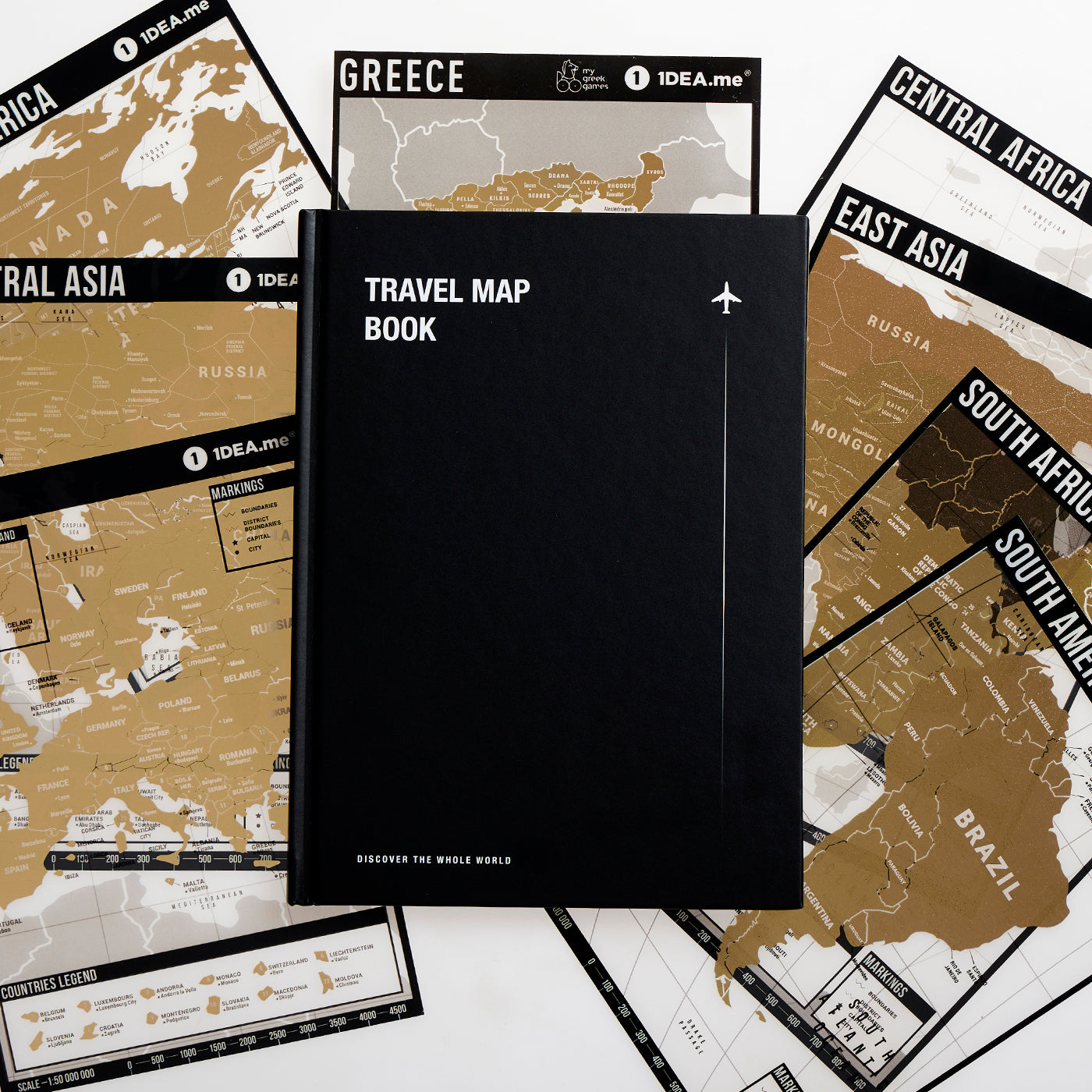 Travel Map Book